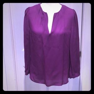Joie Fuchsia  Silk blouse